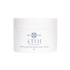 ATOI Revitalizing Collagen Nigh Cream for fine lines and dry skin.
