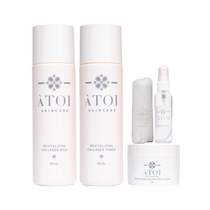 Revitalizing Collagen Cleansing & Moisturizing Set